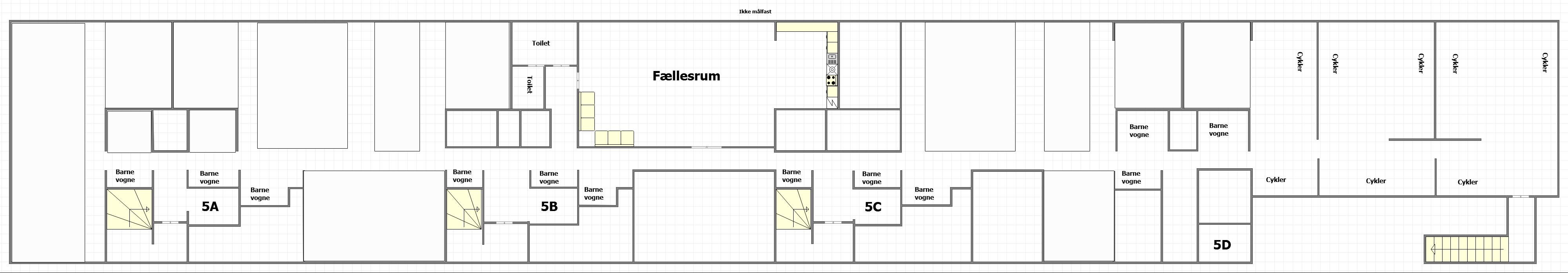 Kælderplan faciliteter